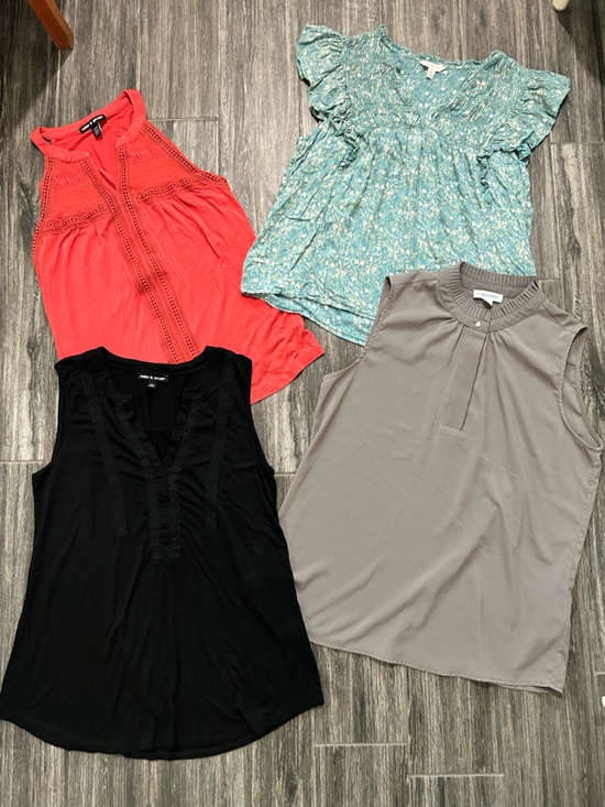 Lucky Brand Tops - Women‘s clothing Sz M lot top shirt blouse Lucky Brand Calvin Klein floral boho